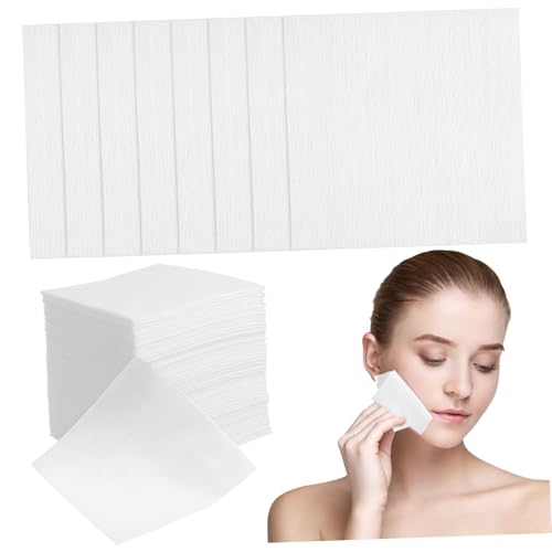ELAYARD 400 Stück Make Up Entferner Pads aus Vliesstoff Weiche Gesichtspads für Sanfte Saugfähig und Vielseitig Einsetzbar für Makeup Entfernung und Hautpflege Zuhause und Unterwegs von ELAYARD