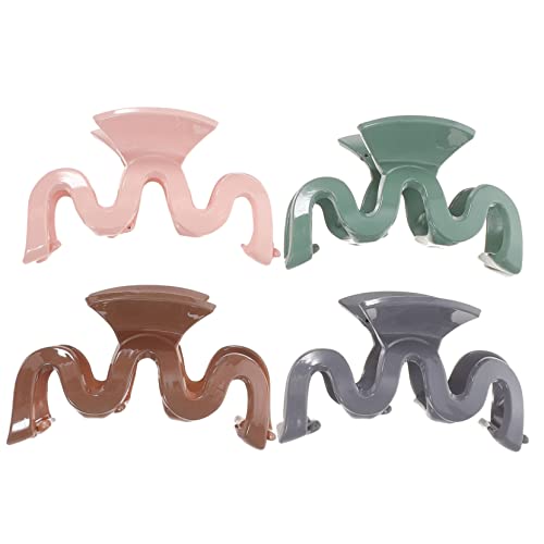ELAYARD 4stücke Haarklammern Für Damen Rutschfeste Haarclips Aus Kunststoff in Grün Khaki Und Blau Für Dickes Und Lockiges Haar Stylischer Haaraccessoire Für Jede Gelegenheit ELAYARD 4stücke Haarklammern Für Damen Rutschfeste Haarclips Aus Kunststoff in Grün Khaki Und Blau Für Dickes Und Lockiges Haar Stylischer Haaraccessoire Für Jede Gelegenheit von ELAYARD