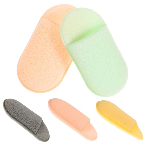 ELAYARD 5 Stück Teiliges Gesichtsreinigungsschwämme Weich und Wiederverwendbar Sanftes Peeling und Make Up Entferner Pads mit Fingerkuppen Design für Gesichtspflege zu Hause und Unterwegs ELAYARD 5 Stück Teiliges Gesichtsreinigungsschwämme Weich und Wiederverwendbar Sanftes Peeling und Make Up Entferner Pads mit Fingerkuppen Design für Gesichtspflege zu Hause und Unterwegs von ELAYARD