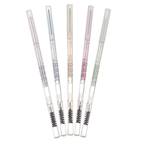 ELAYARD 5 Stück Teiliges Wasserfestes Schweißresistentes Augenbrauenstift mit Doppelseitigem Feinem Stift und Integriertem Pinsel Natürliche Farbtöne für Präzises Langanhaltendes ELAYARD 5 Stück Teiliges Wasserfestes Schweißresistentes Augenbrauenstift mit Doppelseitigem Feinem Stift und Integriertem Pinsel Natürliche Farbtöne für Präzises Langanhaltendes von ELAYARD