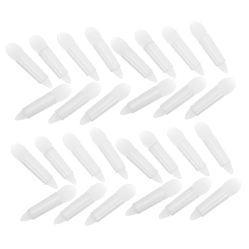 ELAYARD 50stücke Silikon-make-up-applikatorstifte Wiederverwendbare Lippenpinsel Und Lidschatten-applikatoren Transparente Werkzeuge Zum Auftragen Von Cremigem Oder Flüssigem Make-up von ELAYARD