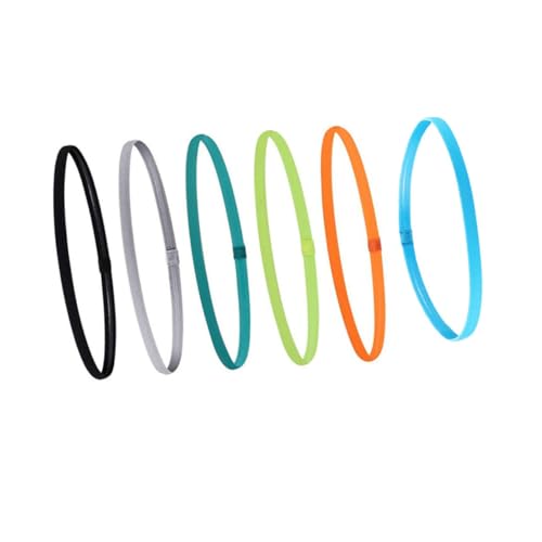 ELAYARD 6 Stück Teiliges Anti rutsch Stirnband für Frauen Schweißabsorbierend Elastisch Komfortabel Vielseitig für Fitness Yoga Laufen in Farben Schwarz Blau Grün Neongrün Orange ELAYARD 6 Stück Teiliges Anti rutsch Stirnband für Frauen Schweißabsorbierend Elastisch Komfortabel Vielseitig für Fitness Yoga Laufen in Farben Schwarz Blau Grün Neongrün Orange von ELAYARD