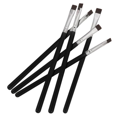 ELAYARD 6 Stück Teiliges Make up Pinsel Flacher Eyeliner Pinsel Leicht Tragbar für Professionelle und Private Anwendung ELAYARD 6 Stück Teiliges Make up Pinsel Flacher Eyeliner Pinsel Leicht Tragbar für Professionelle und Private Anwendung von ELAYARD