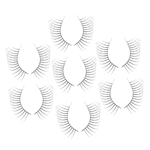 ELAYARD 7 Paare Halloween Wimpern Spinnennetz Design Exaggerierte Dekorative Cluster Fake Lashes Für Frauen Selbstklebend Für Bühne Cosplay Party Zubehör von ELAYARD