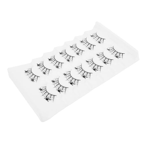 ELAYARD 7 Paare Halloween Wimpern mit Kreativem Design Leichte Wiederverwendbare Fake Lashes für Frauen für Cosplay Party Bühne und Halloween Makeup von ELAYARD