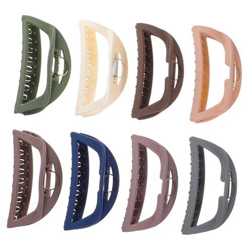 ELAYARD 8 Stück Teiliges Haarklammern Frauen Langlebige Haar claw Clips Modische Haarschmuck klammern für Dünnes und Dickes Haar Vielseitig für Alltag Dating und Party Geeignet von ELAYARD