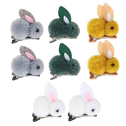 ELAYARD 8 Stück Teiliges Plüsch Haarspangen mit Niedlichen Kaninchenmotiven Weiche Flauschige Haarclips für Damen und Modischer Haarschmuck für Partys Alltag und Besondere Zufällige Farbe ELAYARD 8 Stück Teiliges Plüsch Haarspangen mit Niedlichen Kaninchenmotiven Weiche Flauschige Haarclips für Damen und Modischer Haarschmuck für Partys Alltag und Besondere Zufällige Farbe von ELAYARD