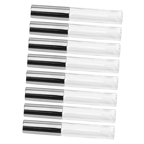 ELAYARD 8stücke Nachfüllbare Lip Glasuren Runde Lip Gloss Flaschen Kunststoff Sub Flaschen Für Lipgloss Lippenöl Lippenfarbe Und Andere Flüssigkeiten von ELAYARD