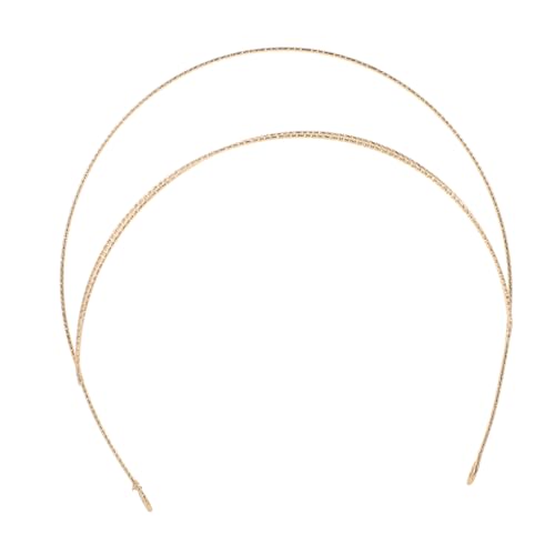 ELAYARD Bezauberndes dreilagiges Legierungs Stirnband Kopfschmuck Accessoire für Damen und Mädchen für festliche Partys Hochzeiten und besondere Anlässe von ELAYARD