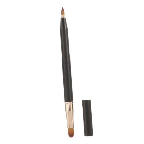 ELAYARD Doppelköpfiger Lippenpinsel Make Up Pinsel für Frauen Kompakt und Ergonomisch für Lippenstift Lippenbalsam und Concealer Tragbar und Einfach zu Verstauen von ELAYARD
