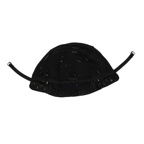 ELAYARD Elastische Verschleißfeste Zopfmütze für Perücken Atmungsaktives Haarnetz Sicherer Sitz Komfortables Wig Base Zubehör für Flechtfrisuren und Cornrows von ELAYARD