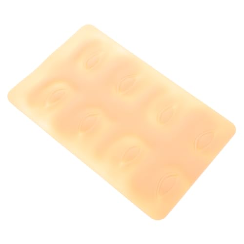 ELAYARD Eyeliner Übungshaut Für Make-up Training Fake Skin Sheets Aus Wiederverwendbarem Material Geformt Für Verschiedene Augen Und Eyeliner Für Anfänger von ELAYARD