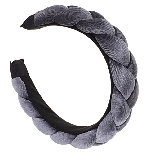 ELAYARD Geflochtener Breiter Haarreifen für Damen Modisches Stirnband aus Weichem Material für Tägliches zum Gesicht Waschen Zähne Putzen oder Make Up von ELAYARD