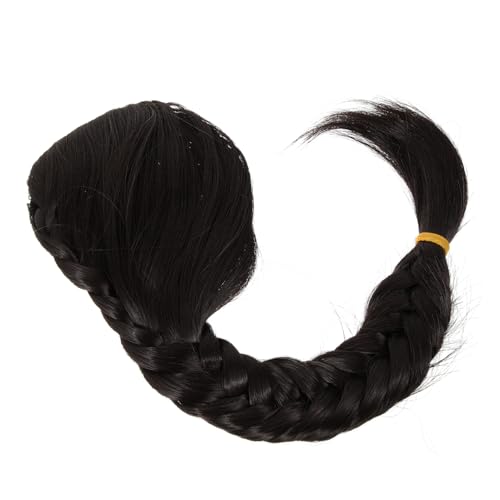 ELAYARD Geflochtener Zopf Haarteil Damen Synthetische Pferdeschwanz Extension Leicht Tragbar Natürlich Aussehend Vielseitig Für Alltag Cosplay Bühne Geschenk von ELAYARD