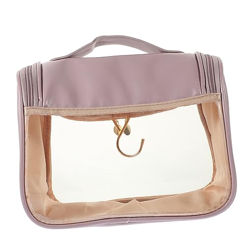 ELAYARD Große Transparente Kosmetiktasche mit Aufhängung Leichte Tragbare Reise Toilettenartikeltasche für Damen und Herren Großer Stauraum Vielseitiger Make Up Organizer von ELAYARD