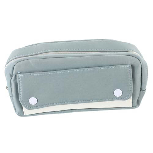 ELAYARD Großes Federmäppchen Polyester Stiftetasche mit Klappverschluss und Druckknopf Vielseitige Aufbewahrung für Schüler Lehrer und Büro Robustes Wiederverwendbares Schreibwarenetui in von ELAYARD