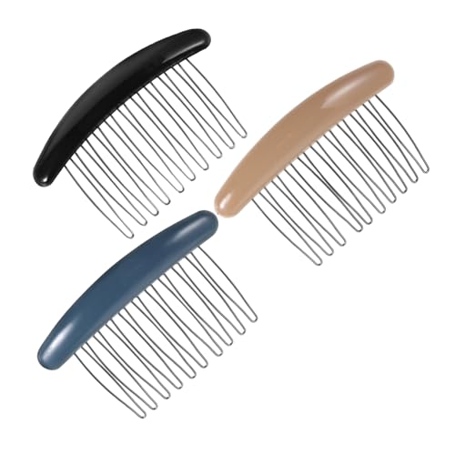 ELAYARD Haar-styling-tool 3 Stück Seitliche Haarkämme Spurloses Design Haarschmuck Für Mädchen ELAYARD Haar-styling-tool 3 Stück Seitliche Haarkämme Spurloses Design Haarschmuck Für Mädchen von ELAYARD