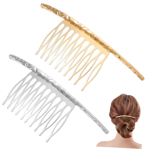 ELAYARD Haarnadel Für Mädchen 2 Stück Haarspangen Seitenkämme Langlebiges Legierungsmaterial Modisches Accessoire Für Damen ELAYARD Haarnadel Für Mädchen 2 Stück Haarspangen Seitenkämme Langlebiges Legierungsmaterial Modisches Accessoire Für Damen von ELAYARD