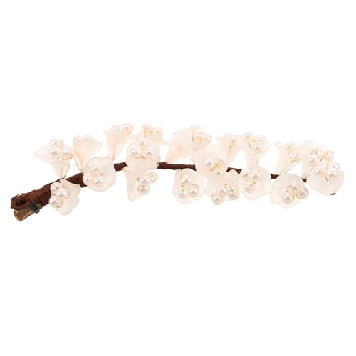ELAYARD Haarklammer Metallblume mit Perlendekor Traditioneller Chinesischer Haarschmuck für Damen und Mädchen Eleganter Alligator Haarclip für Hanfu und Vintage Outfits ELAYARD Haarklammer Metallblume mit Perlendekor Traditioneller Chinesischer Haarschmuck für Damen und Mädchen Eleganter Alligator Haarclip für Hanfu und Vintage Outfits von ELAYARD