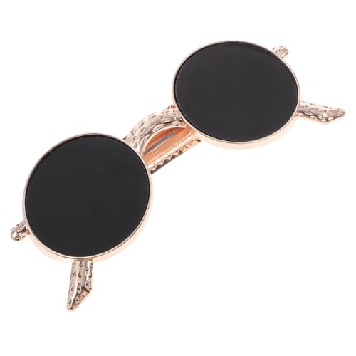 ELAYARD Haarklammer in Sonnenbrillen form Große Goldene Metall Haarspange für Frauen Haarschonend Vielseitig für Zöpfe Dutt Halbe Hochsteckfrisuren Robustes Haarschmuck Accessoire ELAYARD Haarklammer in Sonnenbrillen form Große Goldene Metall Haarspange für Frauen Haarschonend Vielseitig für Zöpfe Dutt Halbe Hochsteckfrisuren Robustes Haarschmuck Accessoire von ELAYARD