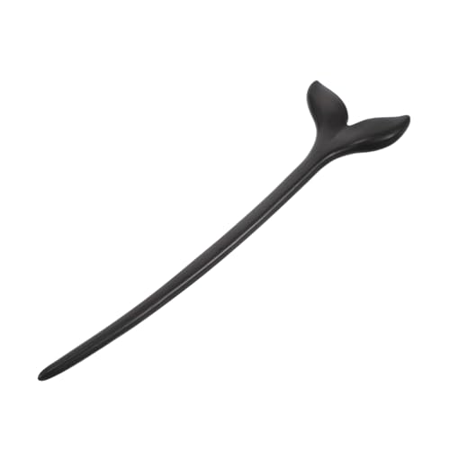 ELAYARD Vintage Holz Haarnadel Aus Schwarzem Handgefertigte Haarstäbchen Für Brötchen Chinesische Haarschmuck Für Und Mädchen Vielseitige Haaraccessoires von ELAYARD