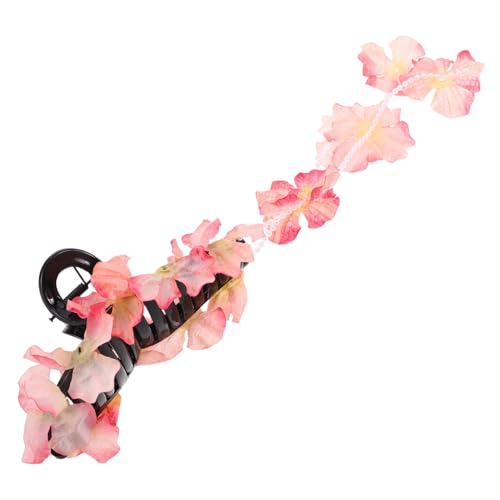ELAYARD Haarschmuck Mit Hortensiendesign Boho-stil Blumen-haarspange Mit Quaste Rutschfeste Klammer Für Sommer Haarschmuck Für Tropische Partys Accessoires Für Frauen Und Mädchen von ELAYARD