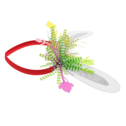 ELAYARD Hasenohren-stirnband Für Ostern Haarreif Mit Hasenohren Stirnband Für Party Cosplay-kopfbedeckung Osterhasen-accessoire Aus Weichem Material Für Erwachsene Und Junge Mädchen von ELAYARD