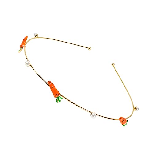 ELAYARD Attraktives Mädchen Haarband mit Perlen Stirnband für Gesichtswäsche Geeignet für Haartypen für Hochzeiten und Besondere Anlässe von ELAYARD