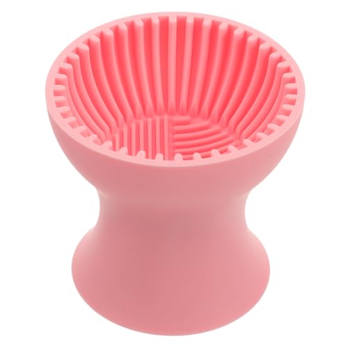 ELAYARD Kleiner Silikon Make up Pinselreiniger Becher Tragbar Kompakt Leicht Für Reisen Damen Mädchen Effektive Reinigung Einfaches Design Sanft Und Sicher von ELAYARD