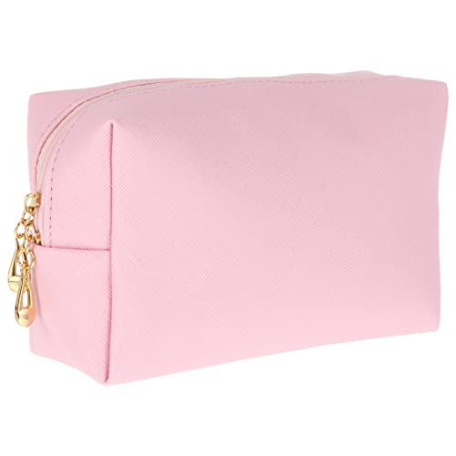 ELAYARD 1stück Damen Kosmetiktasche Großraum Handtasche Mit Querstreifen Tragbare Pu Makeup Bag Für Reise Und Alltag Leicht Und Langlebig Für Ihre Schönheitsprodukte von ELAYARD