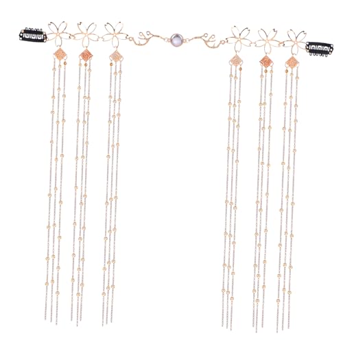 ELAYARD Kopfschmuck für Damen Kopfkette mit Langen Quasten für Brautmode und Besondere Anlässe Bequem und Leicht Perfektes Accessoire für Hochzeiten und Feiern ELAYARD Kopfschmuck für Damen Kopfkette mit Langen Quasten für Brautmode und Besondere Anlässe Bequem und Leicht Perfektes Accessoire für Hochzeiten und Feiern von ELAYARD