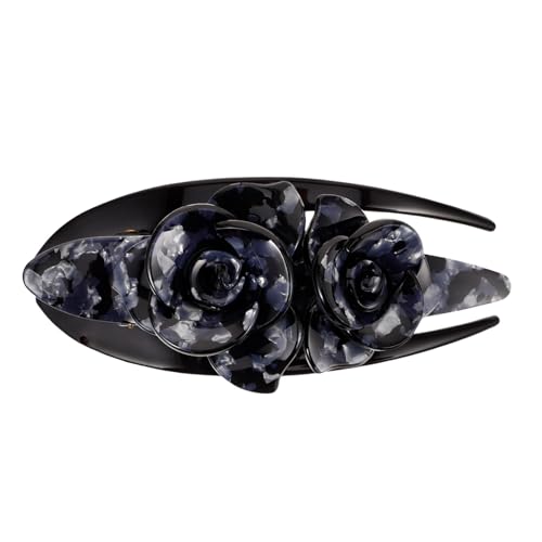 ELAYARD Krallenklammer Haarspange aus Acryl Fischschwanz design Robust für Dickes Haar Vielseitig für Dutt und Pferdeschwanz Eleganter Haarclip für Frauen Haartypen von ELAYARD