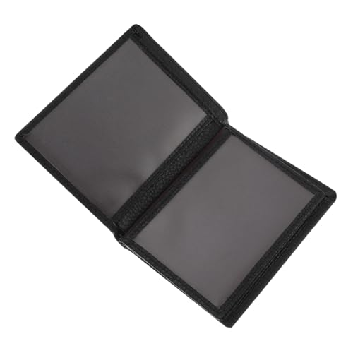 ELAYARD Leder Fahrerlaubnisetui Kartenhalter Kreditkartenetui Ausweishülle Schwarz Praktisch Leicht für Reisen Alltag Büro von ELAYARD