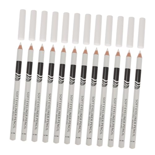 ELAYARD 12stücke Teiliges Weißer Eyeliner Stifte Hochwertiger Highlighter Für Augen-makeup Und Wischfest Für Professionelle Und Private Nutzung von ELAYARD