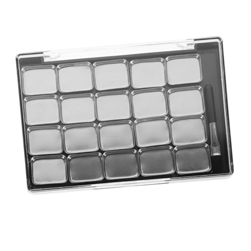 ELAYARD Magnetische Leere Make Up Palette mit Fächern Tragbares Robustes DIY Eyeshadow Tray für Lidschatten und Lippenstift Kompakt für Frauen zum Reisen und Nachfüllen von ELAYARD