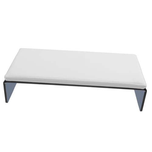 ELAYARD Maniküre Nagel Armlehne Schwarz Transparent Niedrig Nagel Handauflage Kissen Komfortable Stabile Handstütze Für Und Zuhause Nail Art Zubehör von ELAYARD