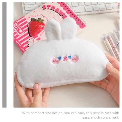 ELAYARD Plüsch Federmäppchen mit Großem Fassungsvermögen Niedliches Cartoon stiftetui für Schüler Multifunktionale Stifttasche für Schule und Kosmetik Tragbare Schreibwaren aufbewahrung von ELAYARD
