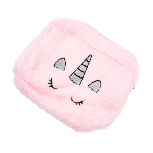 ELAYARD Plüsch Kosmetiktasche mit Einhorn Stickerei Stilvolle Make Up Aufbewahrung Großes Fassungsvermögen Praktische Reisetasche für Damen für Kosmetik und Pflegeprodukte ELAYARD Plüsch Kosmetiktasche mit Einhorn Stickerei Stilvolle Make Up Aufbewahrung Großes Fassungsvermögen Praktische Reisetasche für Damen für Kosmetik und Pflegeprodukte von ELAYARD