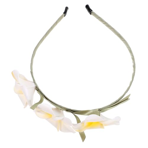 ELAYARD Blumen-haarschmuck Aus Metalllegierung Und Stoff Dekoratives Stirnband Für Kleine Mädchen Blumenstirnband Für Mädchen Geeignet Für Mottopartys Und Geburtstage von ELAYARD