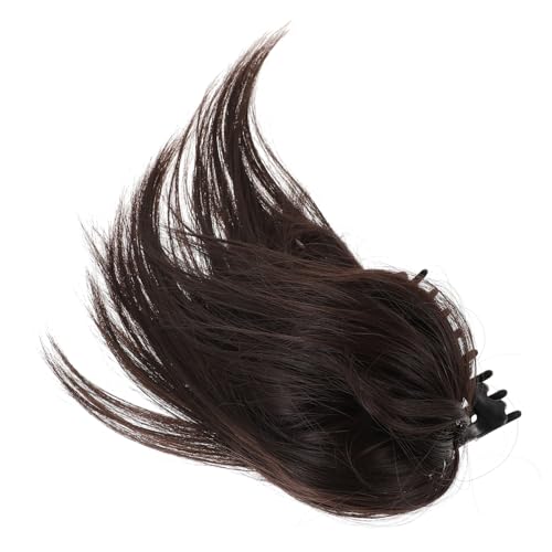 ELAYARD Ponytail Wig aus Hitzebeständigem Fasermaterial Weiche Synthetische Frauenperücke Natürlicher Look Schneller Haarwechsel für Cosplay Bühne Alltag Einfache Anwendung Vielseitig von ELAYARD