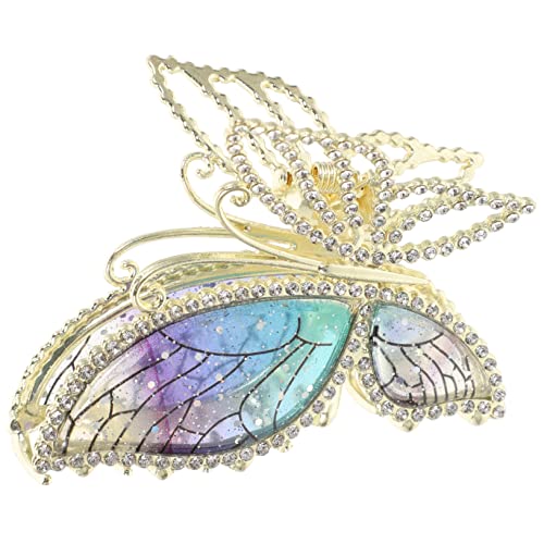 ELAYARD Schmetterlings Haarspangen für Damen Rutschfeste Haarklammern Dekorative Haarspangen für Mädchen Zartes Design für Partys und Alltag Robuste Klammern für Dickes Haar von ELAYARD