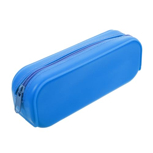 ELAYARD Silikon Mäppchen mit Reißverschluss Große Kapazität Federmäppchen Weich Tragbar für Schüler Stifte Aufbewahrungstasche Multifunktional Federmappe Kosmetisch von ELAYARD