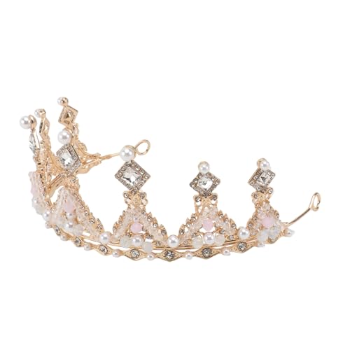 ELAYARD Stirnband mit Kristallkrone Braut Hochzeit Kopfbedeckung Tiara goldene Strasssteine Kronen ELAYARD Stirnband mit Kristallkrone Braut Hochzeit Kopfbedeckung Tiara goldene Strasssteine Kronen von ELAYARD
