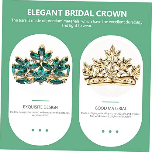 ELAYARD Strassbesetztes Braut Stirnband mit Kristallkrone Filigranes Haarschmuck Accessoire für Hochzeit Party und Fest Geeignet für Damen und Mädchen Einfaches Tragen und Eleganter Look ELAYARD Strassbesetztes Braut Stirnband mit Kristallkrone Filigranes Haarschmuck Accessoire für Hochzeit Party und Fest Geeignet für Damen und Mädchen Einfaches Tragen und Eleganter Look von ELAYARD