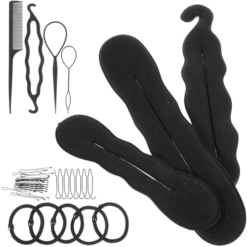 ELAYARD Teiliges Haarstyling Set mit Flechtwerkzeugen und Haarklammern Praktische Haarbuns und Zöpfe für Damen Einfach zu Bedienen für Verschiedene Anlässe von ELAYARD