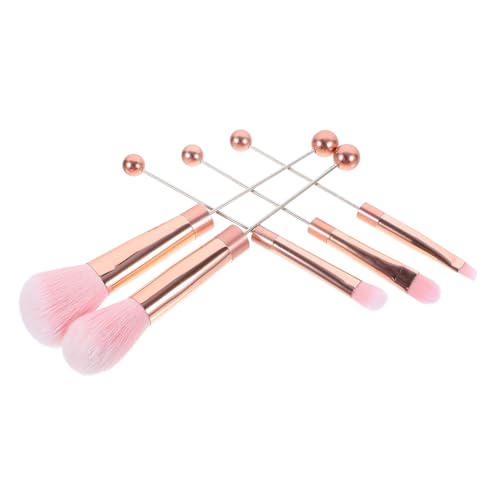 ELAYARD Teiliges Makeup Pinsel Set mit Metallgriff Vielseitige Kosmetik Pinsel für Augen Puder und Eyeliner Tragbares Schminkpinsel Set für Präzises Auftragen und Stilvolle Looks von ELAYARD