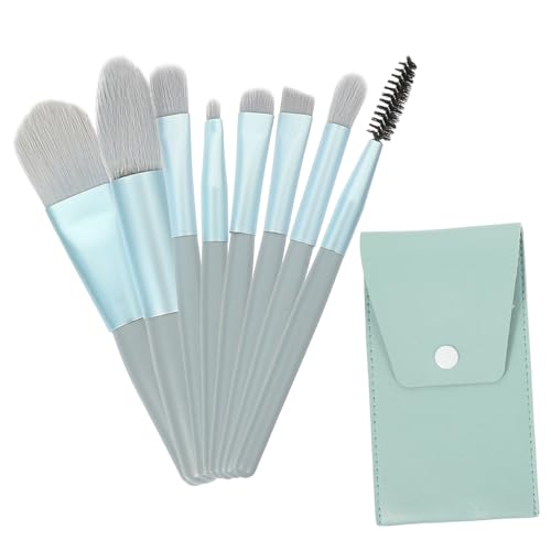ELAYARD Teiliges Mini Make Up Pinselset mit Robusten Holzgriffen Weichen Langlebigen Borsten für Augen und Concealer Make Up Inklusive Tragetasche für Frauen Reisen und Professionelle von ELAYARD