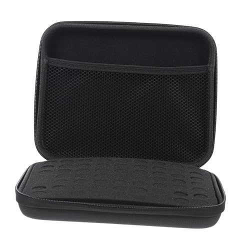 ELAYARD Tragbare Fächer Ätherische Öle Aufbewahrungstasche Flaschen Organizer mit Robustem Stoßfestem Boden und Praktischem Netzfach für Nagellack und Reisegebrauch von ELAYARD