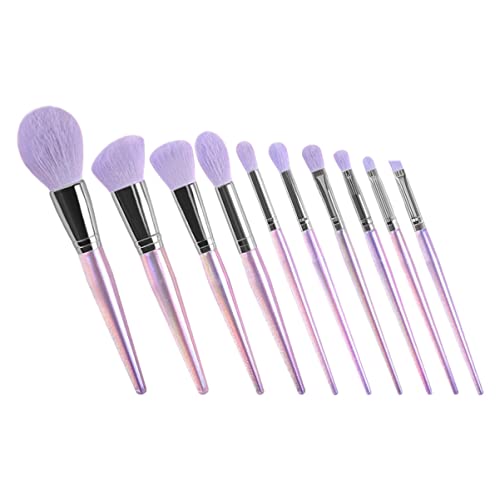 ELAYARD 10stücke Teiliges Make-up-pinseln Weiche Borsten Für Auftragen Von Puder Und Lidschatten Für Zuhause Oder Unterwegs von ELAYARD