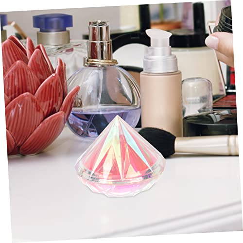ELAYARD Tragbarer Magnetischer Design Makeup Pinsel mit Transparenter Farbiger Abdeckung Komfortabler Multifunktionaler Kosmetikpinsel für Foundation Puder und Lidschatten Robust und von ELAYARD